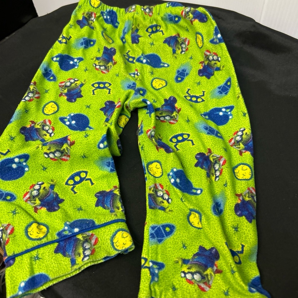 Kids Space Adventure Pajama Bottoms - Green
